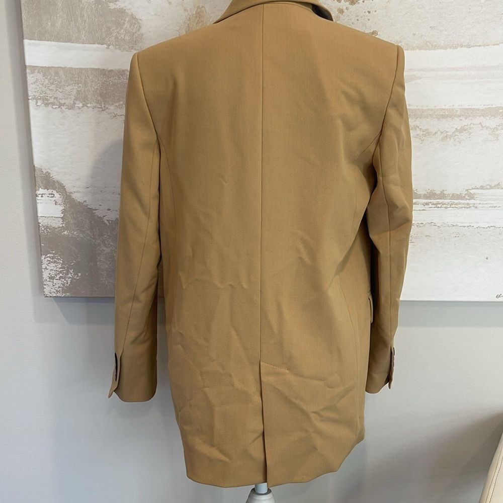 ZARA Butterscotch Color One Button Closure Blazer - Picture 2 of 10